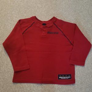 OSHKOSH red sweatshirt sz 7 boys